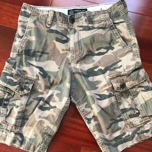 American Eagle Camo Cargo Shorts